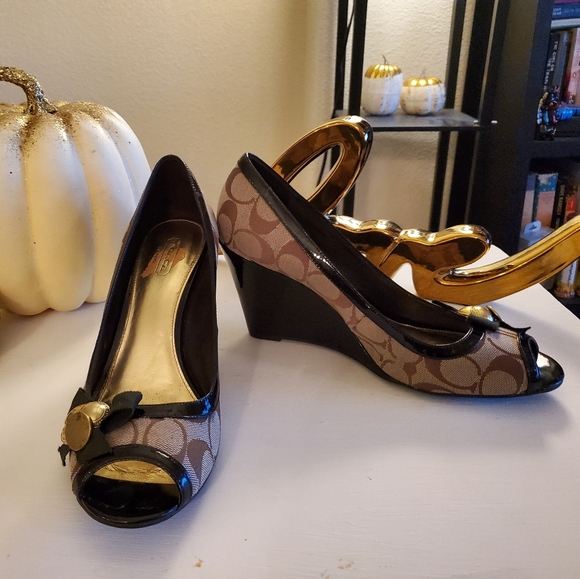 Coach wedges - Picture 2 of 4